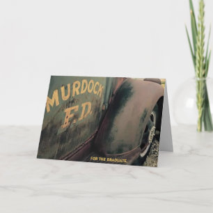 carte d'obtention du diplôme pour le garçon