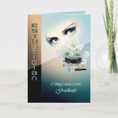 Carte d'obtention du diplôme pour l'Esthetician (Devant)