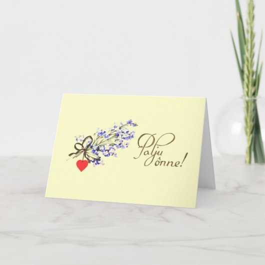 Carte d'occasion Palju ônne (Devant)
