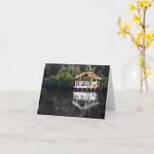 Carte Dock Reflections card (Fleur jaune)