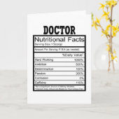 Carte Docteur (Fleur jaune)