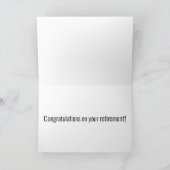 Carte Docteur à la retraite w Stethoscope et Sassy Funny (Intérieur)