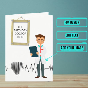 Carte Docteur À L'Anniversaire