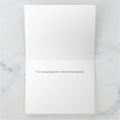 Carte Docteur avec stéthoscope (Intérieur)