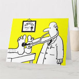 Carte Docteur avec stéthoscope