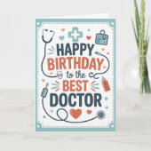 Carte Docteur personnalisé Anniversaire (Devant)