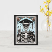 Carte Doctorate Dissertation Phd Grad Tarot Illustration (Fleur jaune)