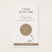 Carte d'odeur de bougie, Échantillons de bougie In (Devant)