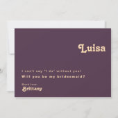 Carte d'offre d'aide-ménagère Retro Moderne (Dos)