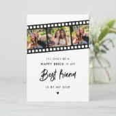 Carte d'offre de la Bridesmaid (Debout devant)