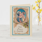 Carte d'offre de masse catholique Sympathy (Fleur jaune)