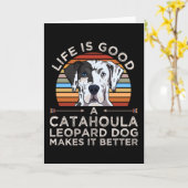 Carte Dog (Fleur jaune)