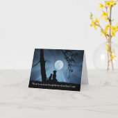 Carte Dog and Cat Pet Sympathy, Loss of Dog or Cat (Fleur jaune)