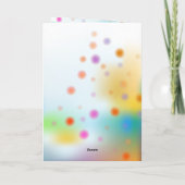 Carte Dog in Party Hat Birthday (Dos)