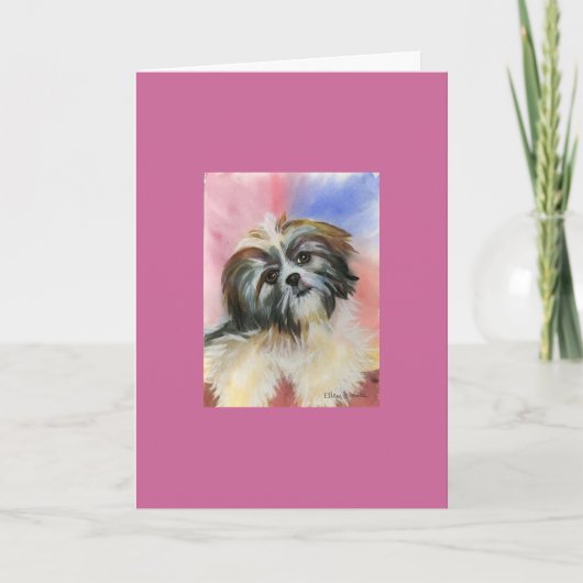 Carte Dog Valentine (Devant)