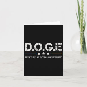 Carte Doge D.o.p.e. Ministère de l'Efficacité gouverneme