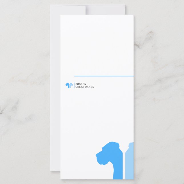 Carte Doggen GRANDS DANOIS (Devant)