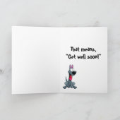 Carte Doggy Va Bien Bientôt (Intérieur)