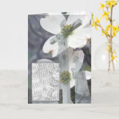 Carte Dogwood (Fleur jaune)