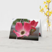 Carte Dogwood rose (Fleur jaune)