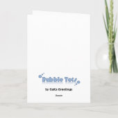 Carte Doigt DJ de bulle (Dos)