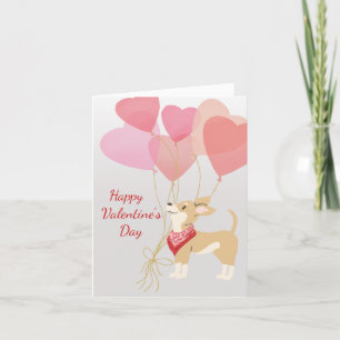 Carte Doigt Valentine Des Balloons Rouges Du Chihu