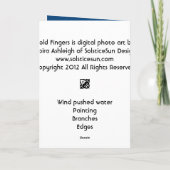 Carte Doigts froids (Dos)