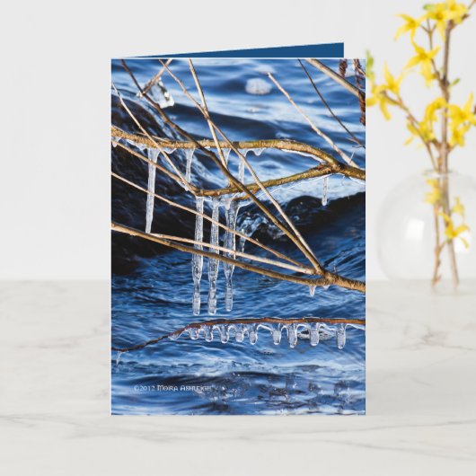 Carte Doigts froids (Fleur jaune)