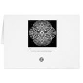 Carte Doily Art (Dos Horizontal)