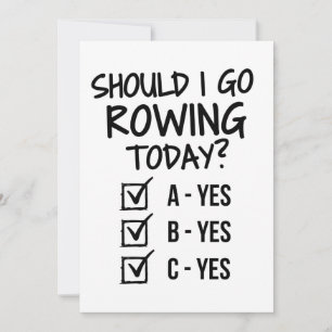 Carte Dois-je jouer à l'aviron aujourd'hui ?