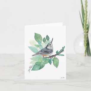 Carte d'oiseau Nuthatch
