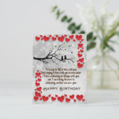 Carte d'oiseaux (Debout devant)