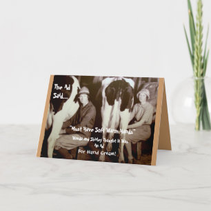 Carte Doit Avoir Des Mains Chaudes Douces