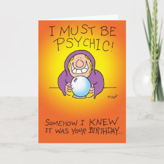 Carte Doit être psychique