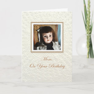 Carte Doll Frances Maman Anniversaire