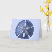 Carte Dollar de sable bleu (Fleur jaune)