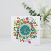 Carte Dollar des sables et fleurs - SRF (Debout devant)