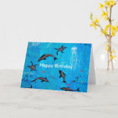 Carte Dolphin (Fleur jaune)