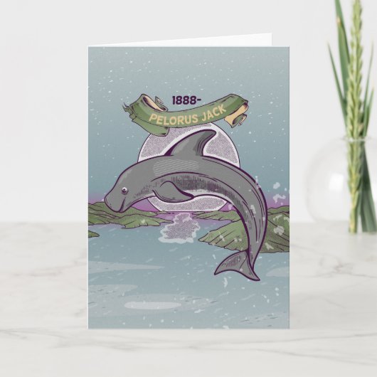 Carte Dolphin de Nouvelle-Zélande Pelorus Jack (Devant)