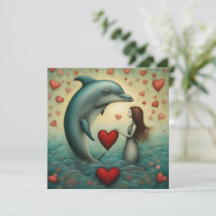Carte Dolphin Love 1