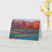 Carte Dominguez Butte & Lake Powell, Utah (Fleur jaune)