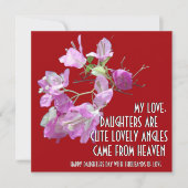 CARTE DON D'ART FLEURIER POUR LA JOURNÉE DE LA FILLE (Devant)