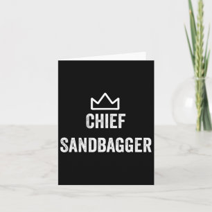 Carte Don Du Chef Sandbagger Pour Le Mème De Golf Bjj Sa