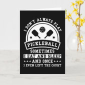 Carte Don Pickleball (Fleur jaune)
