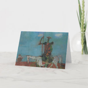 Carte Don Quichotte lent Sancho Stanislav Stanek