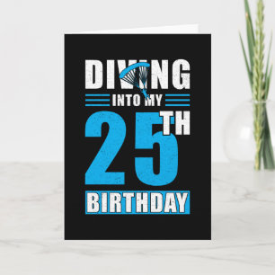 Carte Don Skydiver 25e anniversaire