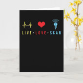 Carte Don Sonographer (Fleur jaune)