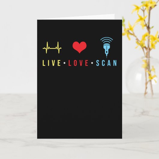 Carte Don Sonographer (Fleur jaune)