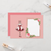 Carte Don Valentine (Devant/Arrière en situation)