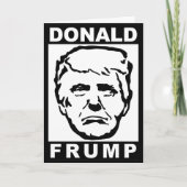 Carte donald frump (Devant)